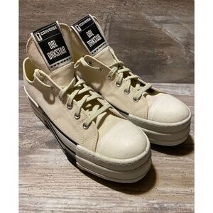 Rick Owens x Converse DBL Drkstar Sneakers Shoes Mens Sz 11.5 NEW